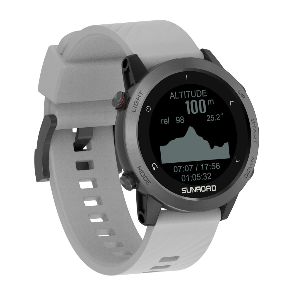 Altimeter Compass Watch - เวอร์ชันมืออาชีพในยุโรป GPS + เข็มทิศนาฬิกาทางวิบากแผนฝึกอบรมไตรกีฬาบารอมิเตอร์วัดระดับความสูงแอปยากสำหรับแอนดรอยด์