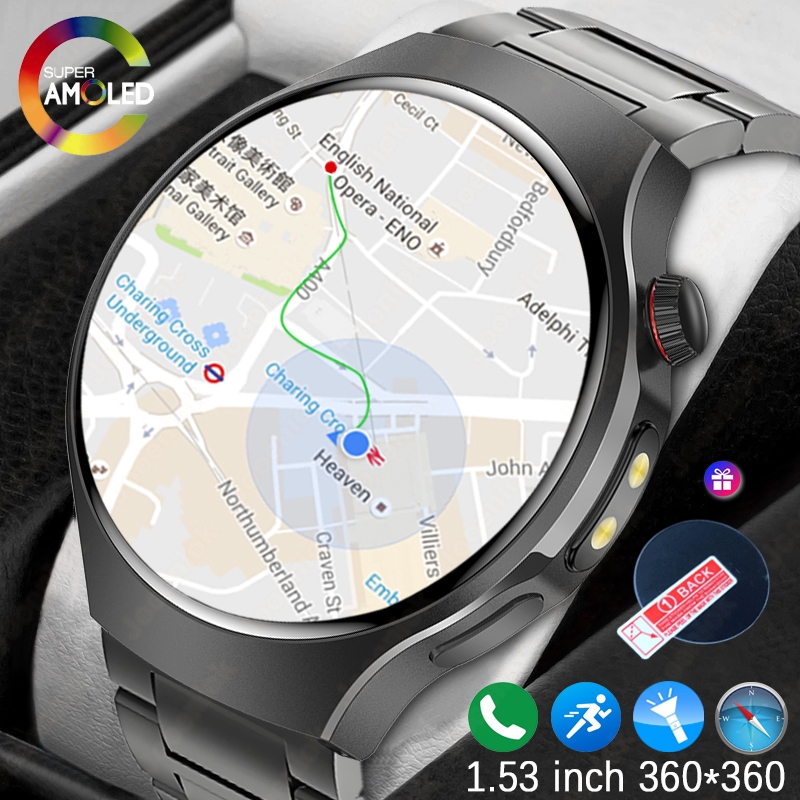 Smartwatch Running Watches For Men - นาฬิกาสมาร์ทวอทช์กีฬากลางแจ้งรุ่นใหม่ปี 2025 สำหรับผู้ชาย ขี่จักรยาน วิ่ง ออกกำลังกาย