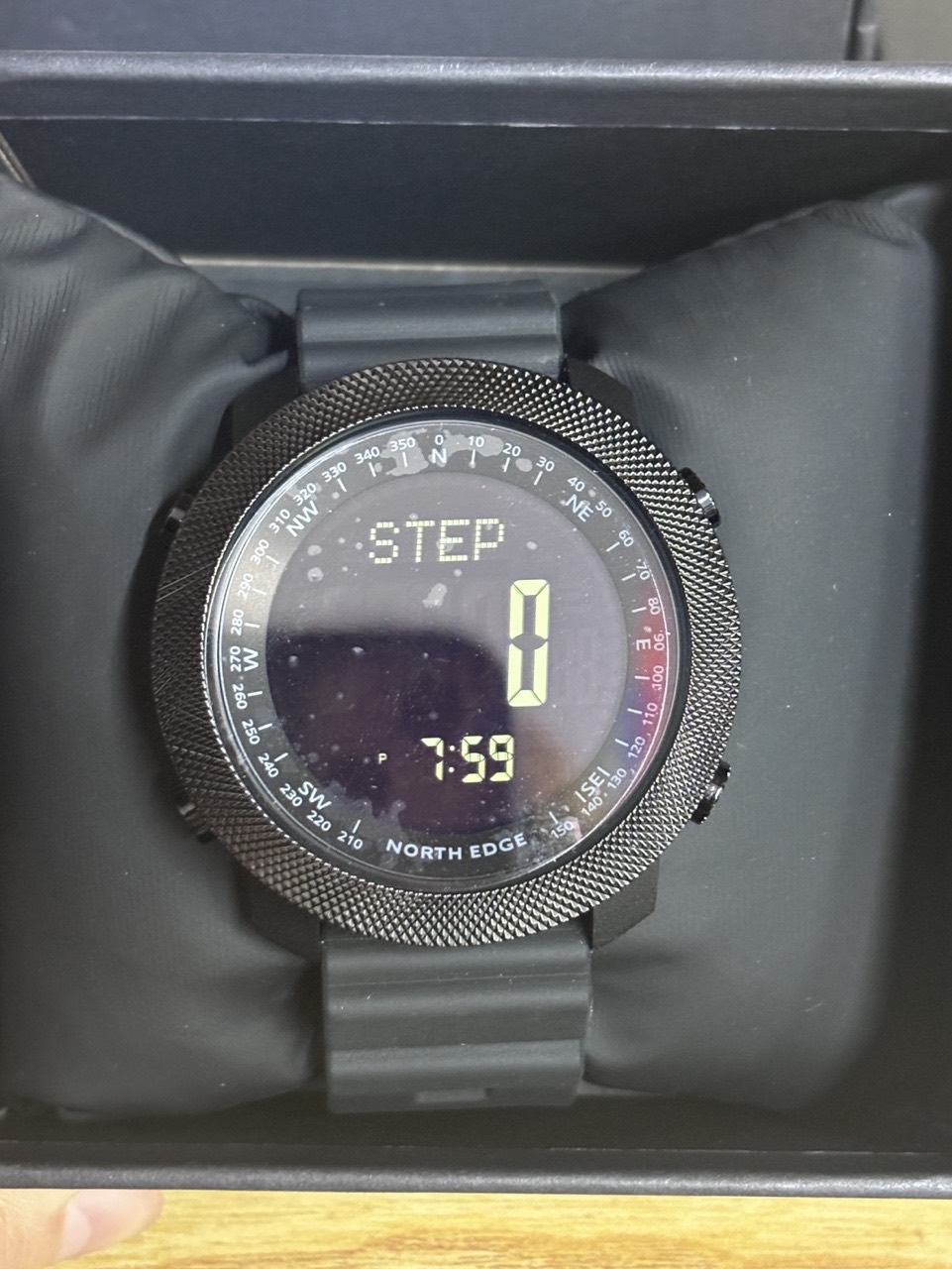 Altimeter Compass Watch - นาฬิกาดิจิตอลผู้ชาย NORTH EDGE DESERT สำหรับกีฬากลางแจ้ง วิ่ง