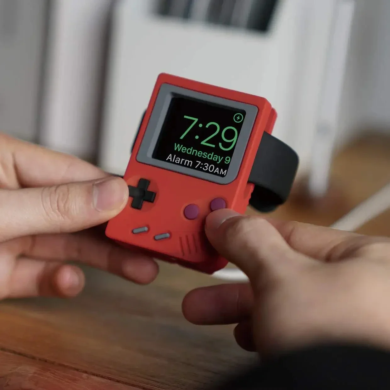 Watch Charging Dock - แท่นวางซิลิโคนสำหรับที่ชาร์จ IWatch สำหรับ Apple Watch 10
