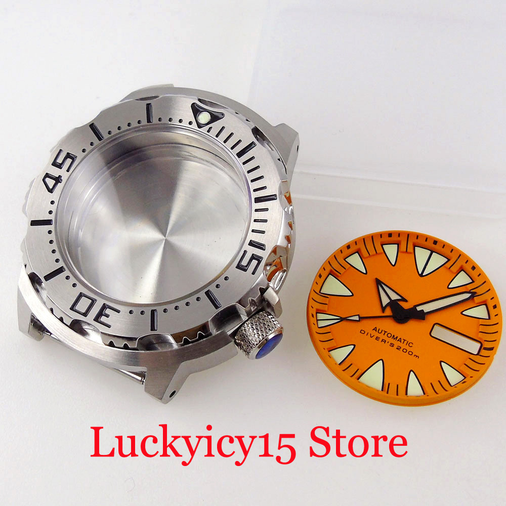 Luminous Dial Face - อุปกรณ์เสริม 42 มม.นาฬิกาผู้ชาย 29 มม.สีส้ม/สีฟ้า/สีแดง Dial