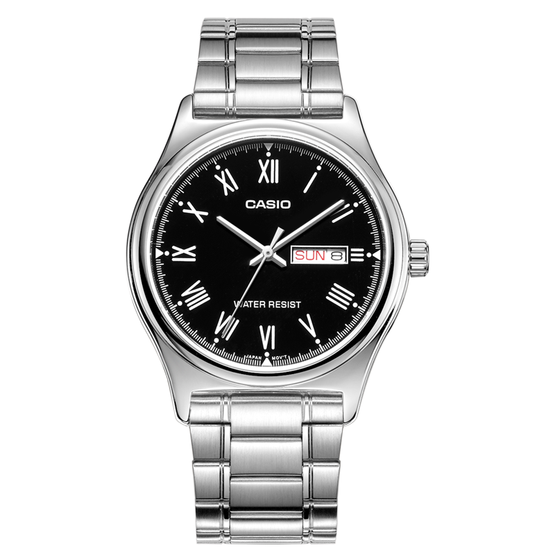 Smartwatch Casio Watches For Men - CASIO MTP-V006D ซีรีส์สำหรับนาฬิกาผู้ชาย: นาฬิกาสำหรับใช้ในชีวิตประจำวันที่กันน้ำและแสดงวันที่