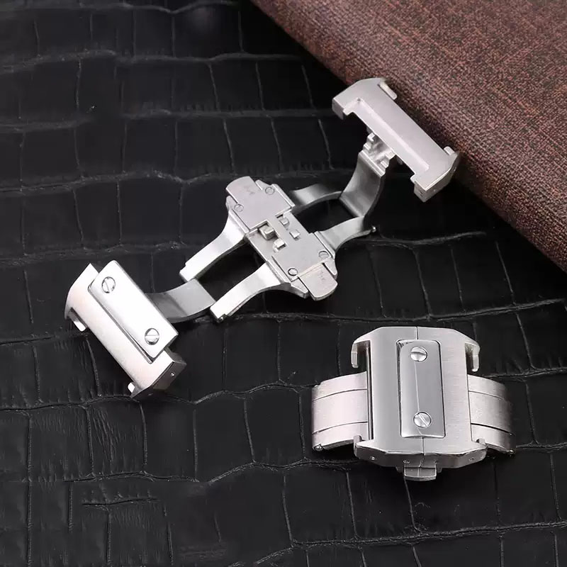 Cartier Watch Santos - คุณภาพสูง 18 มม. 21 มม. หัวเข็มขัดนาฬิกา
