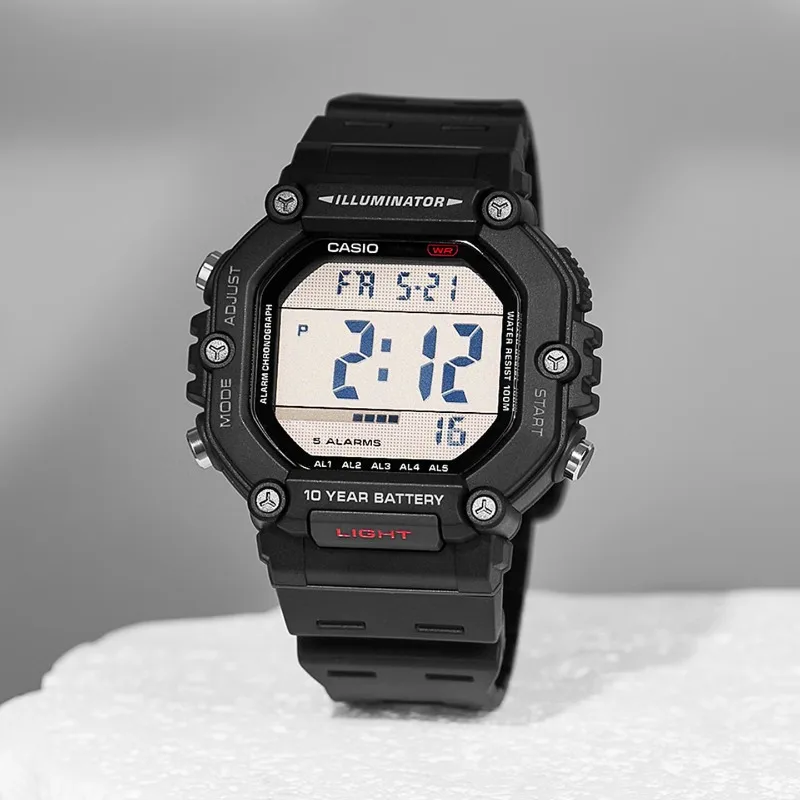 นาฬิกาดิจิตอล Casio AE-1600H S - Smartwatch Casio Watches For Men บทวิจารณ์และราคา