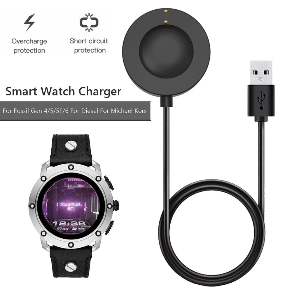 แท่นชาร์จแม่เหล็ก USB สำหรับ G - Fossil Watches Smartwatch Gen 4 บทวิจารณ์และราคา