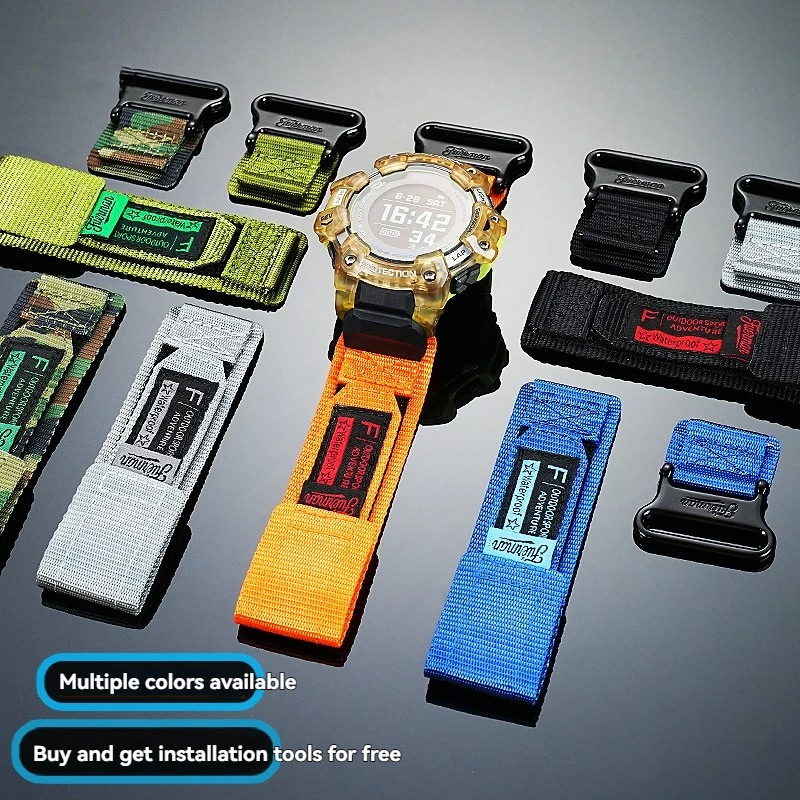 สายนาฬิกาผ้าแคนวาส GBD H1000 ส - Smartwatch Casio Watches For Men บทวิจารณ์และราคา