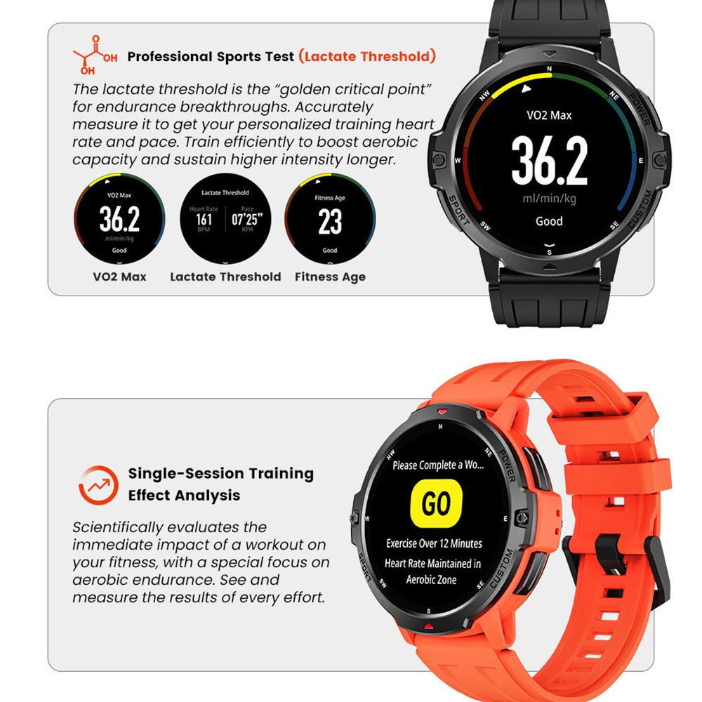 นาฬิกาสมาร์ทวอทช์ GPS สำหรับกิ - Smartwatch Running Watches For Men บทวิจารณ์และราคา