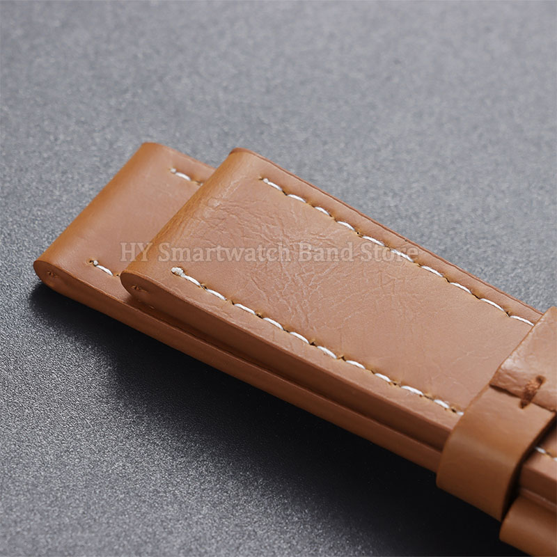 สายนาฬิกาหนังวินเทจ 18 มม. 20  - Smartwatch Army Watches For Men บทวิจารณ์และราคา
