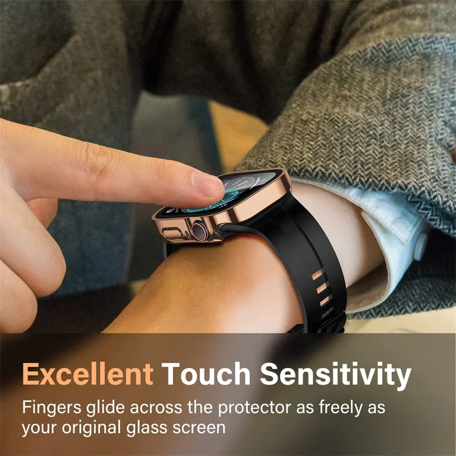 แก้ว + ฝาครอบสําหรับ Apple Wat - Smartwatch Watches Price บทวิจารณ์และราคา