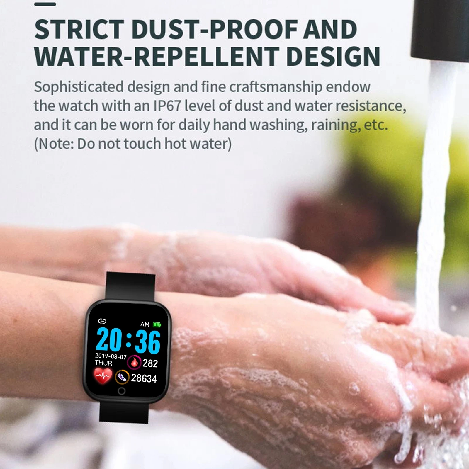 สมาร์ทวอทช์ผู้ชายผู้หญิงนาฬิกา - Smartwatch Watches Price บทวิจารณ์และราคา