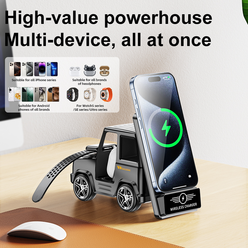 มัลติฟังก์ชั่นไร้สาย Charger 3 - Xwatch Smartwatch บทวิจารณ์และราคา