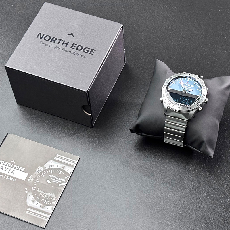 NORTH EDGE นาฬิกาดำน้ำสำหรับผู - Smartwatch Army Watches For Men บทวิจารณ์และราคา