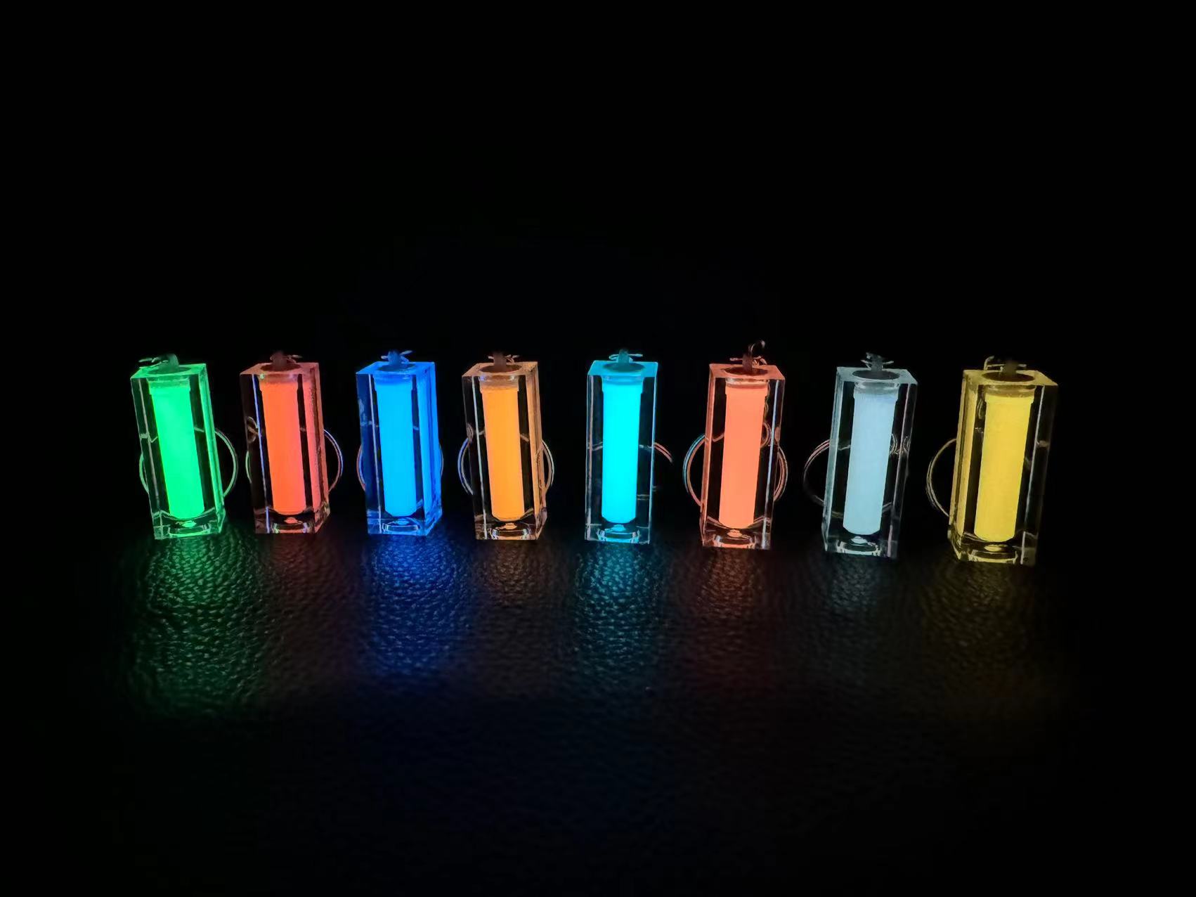 จี้ไนท์เรืองแสงจี้ห้อยกระเป๋าก - Tritium Gas Tube บทวิจารณ์และราคา