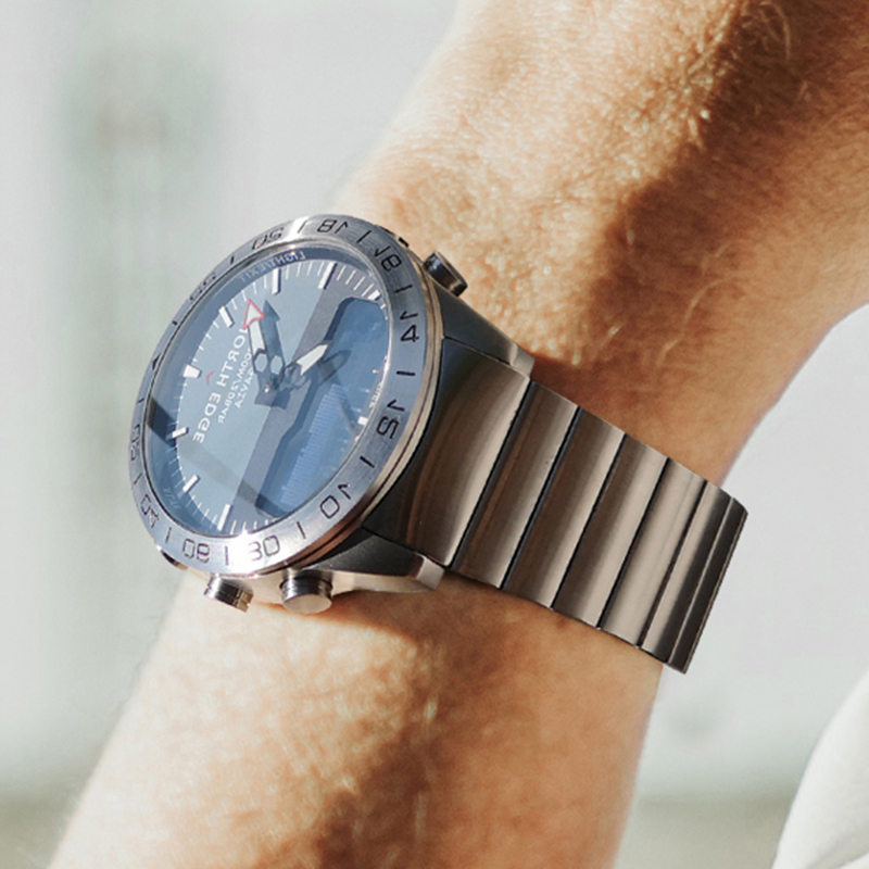 NORTH EDGE นาฬิกาดำน้ำสำหรับผู - Altimeter Compass Watch บทวิจารณ์และราคา