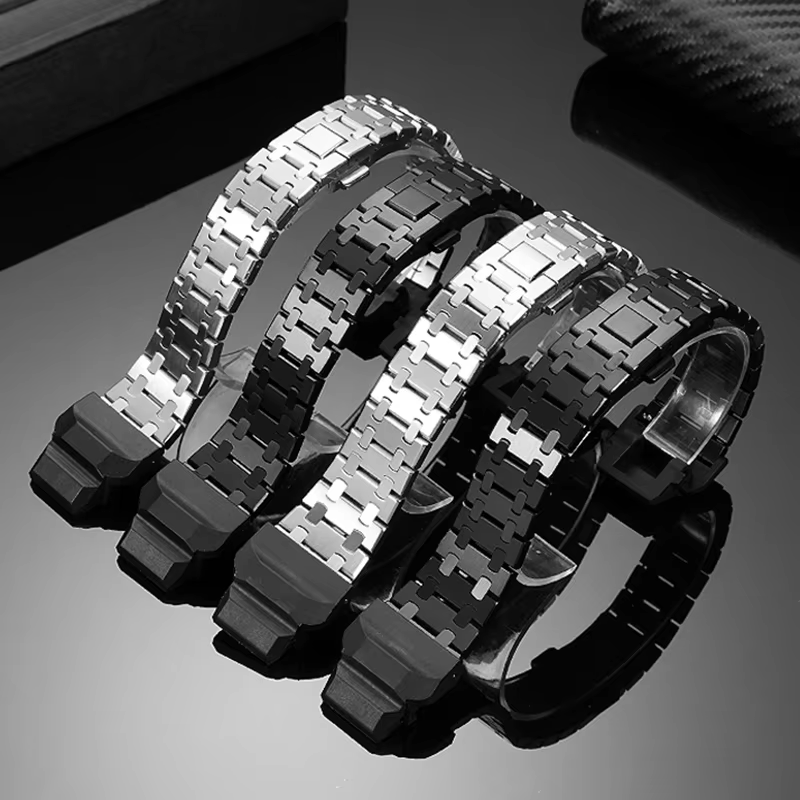 สายนาฬิกาข้อมือโลหะแบบปรับแต่ง - Smartwatch Casio Watches For Men บทวิจารณ์และราคา