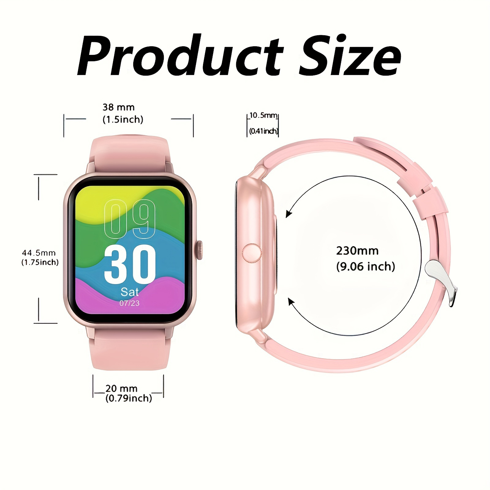 สมาร์ทวอทช์1.44นิ้วการโทร/โทรแ - Smartwatch Iphone Watch For Men บทวิจารณ์และราคา