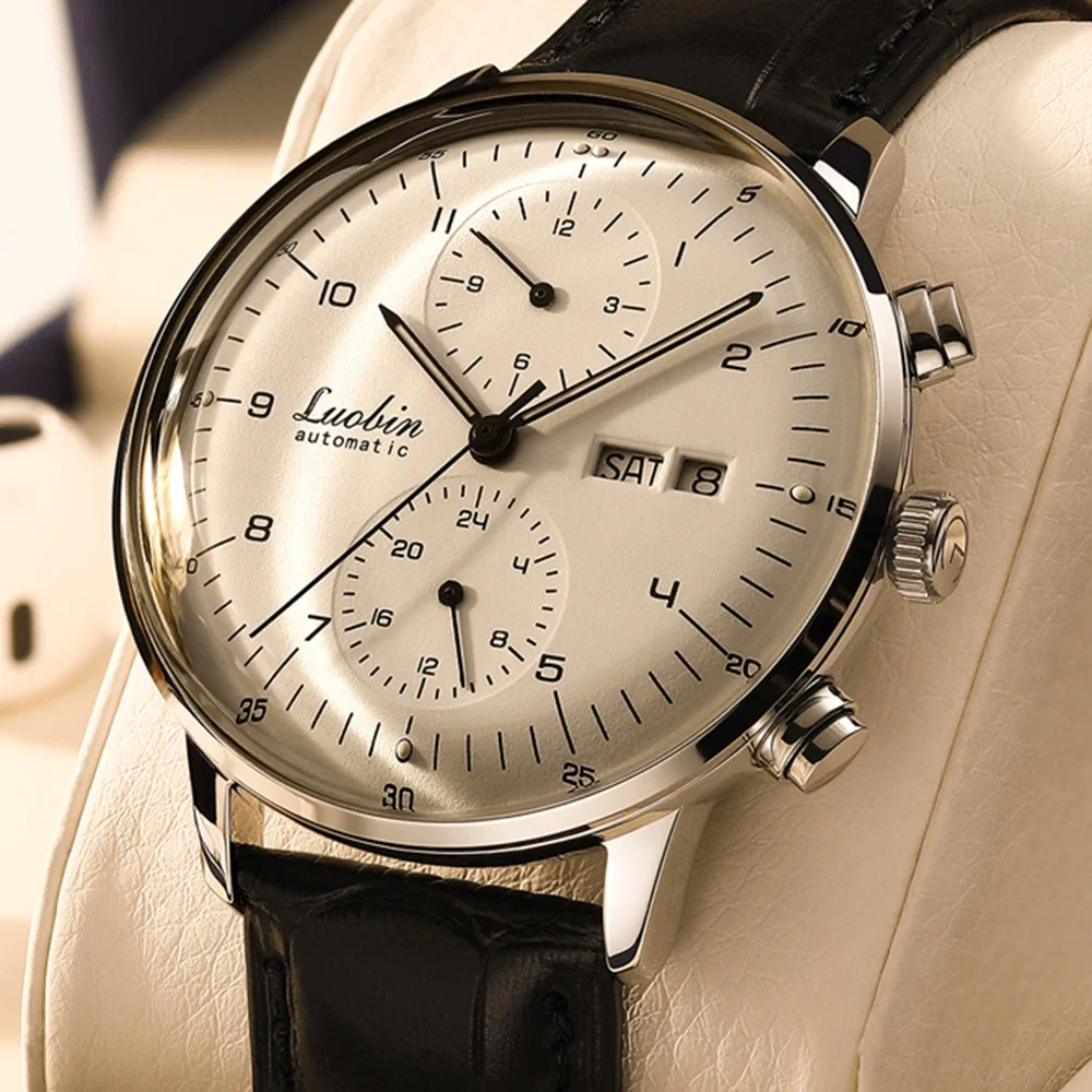 Mensแฟชั่นนาฬิกาธุรกิจนาฬิกาข้ - Seiko Watch Presage บทวิจารณ์และราคา