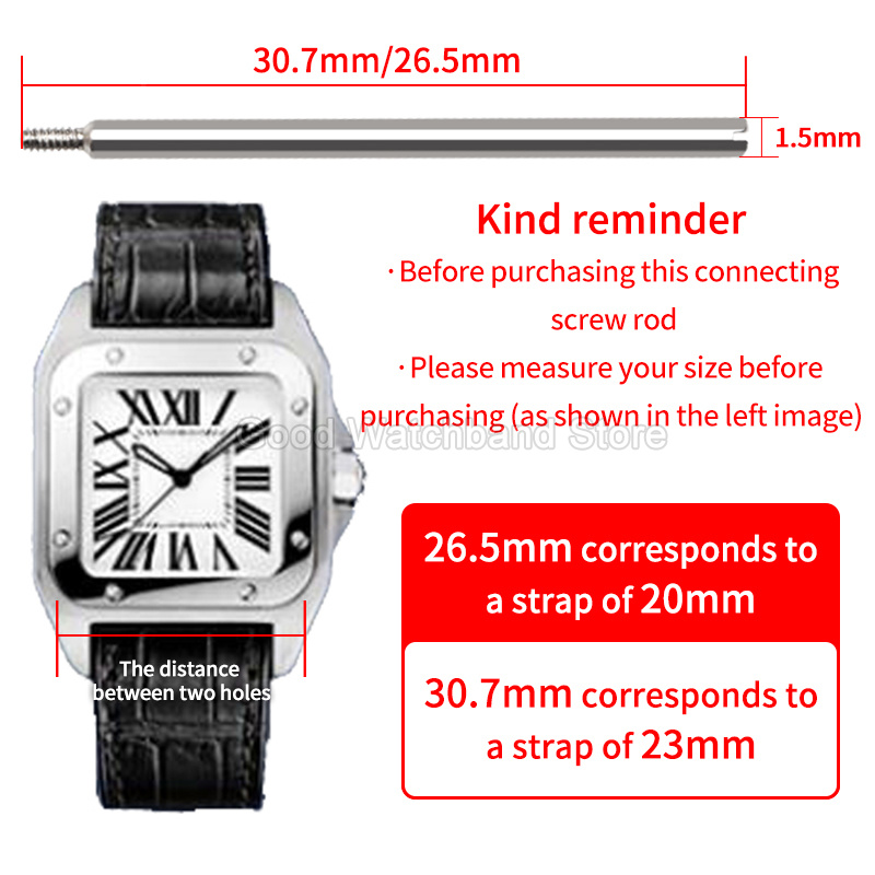 สายนาฬิกาโลหะทนความชื้น ป้องกั - Cartier Watch Santos บทวิจารณ์และราคา
