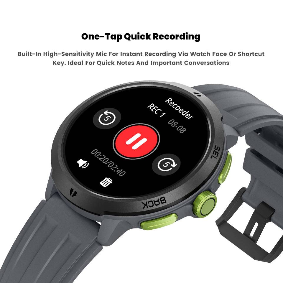 LEADOYS C33 นาฬิกาข้อมือกีฬาผู - Smartwatch Running Watches For Men บทวิจารณ์และราคา
