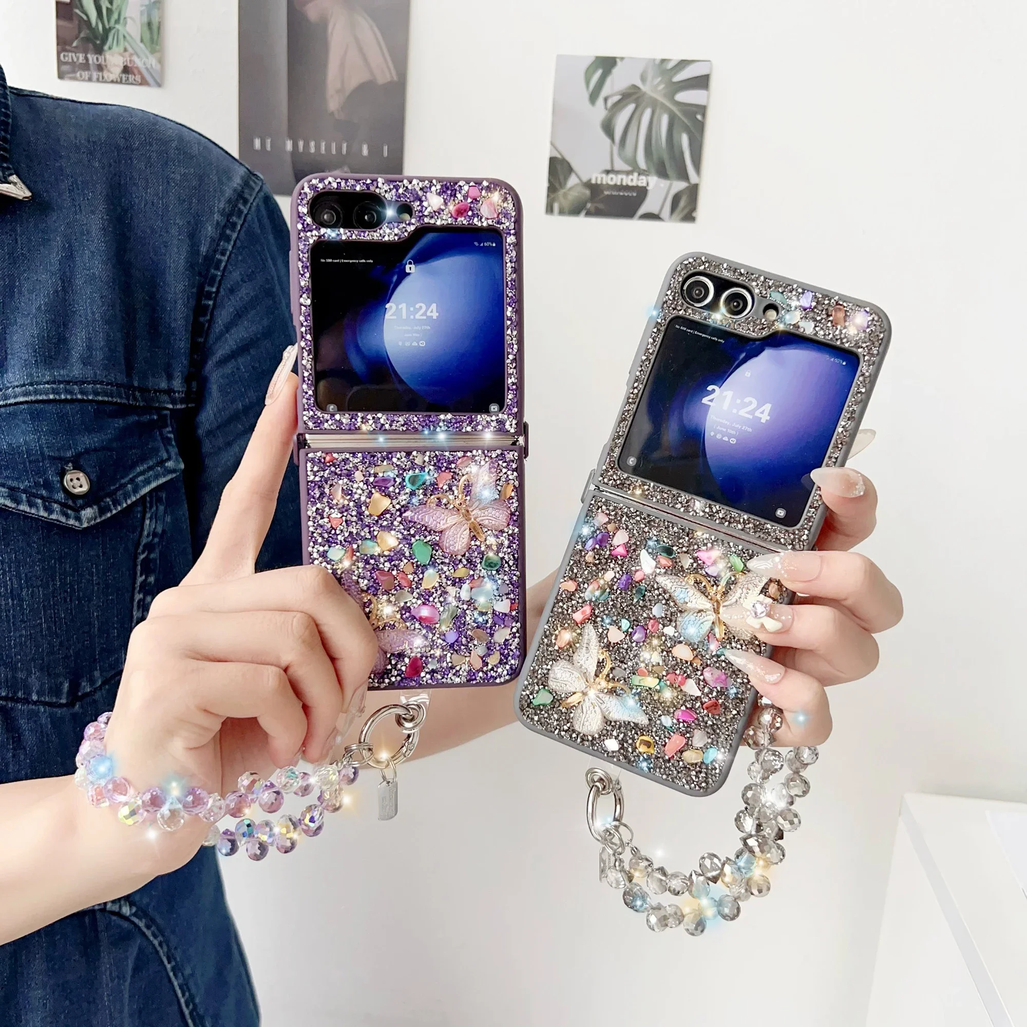 Luxury GlitterสําหรับSamsung G - Samsung Galaxy Strap บทวิจารณ์และราคา