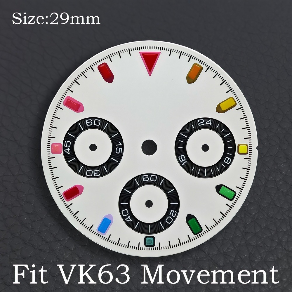เข็มนาฬิกา VK63 ขนาด 29 มม. หน - Luminous Dial Face บทวิจารณ์และราคา