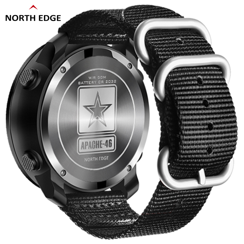 North EDGE Apache-46นาฬิกาดิจิ - Altimeter Compass Watch บทวิจารณ์และราคา
