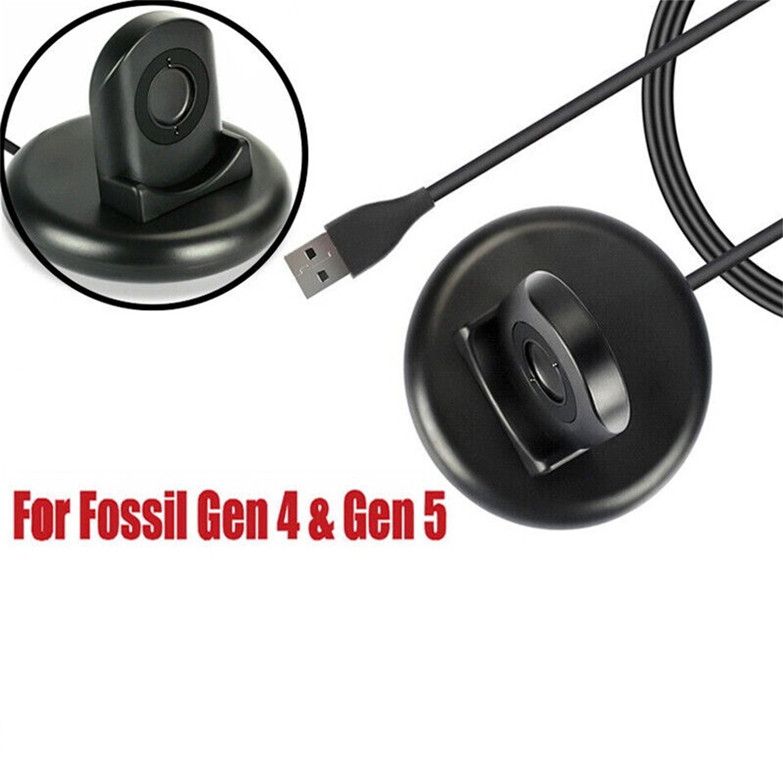 สายชาร์จนาฬิกา USB 1 ม. 5V 500 - Fossil Watches Smartwatch Gen 4 บทวิจารณ์และราคา