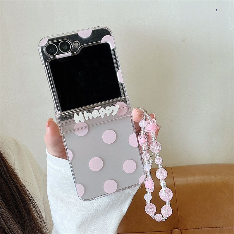 เคสโทรศัพท์ลายจุดสีลูกกวาดสไตล - Samsung Galaxy Strap บทวิจารณ์และราคา