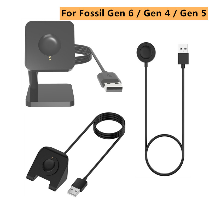 1M USB USB Fast Charge แท่นชาร - Fossil Watches Smartwatch Gen 4 บทวิจารณ์และราคา