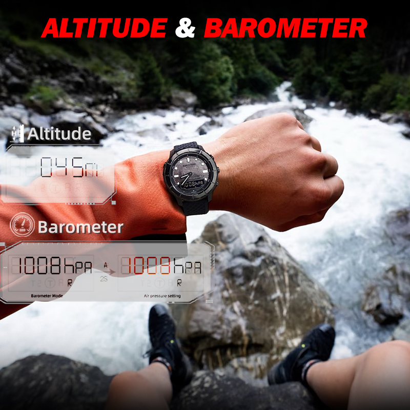 NORTH EDGE 2026 THARSIS นาฬิกา - Altimeter Compass Watch บทวิจารณ์และราคา