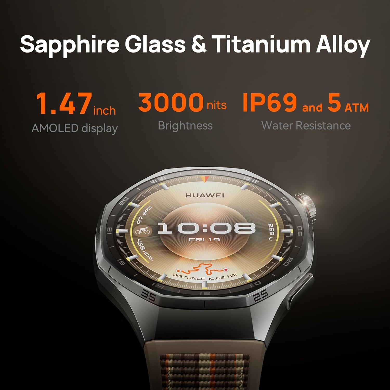 HUAWEI WATCH GT 6 Pro GPS สมาร - Smartwatch Running Watches For Men บทวิจารณ์และราคา