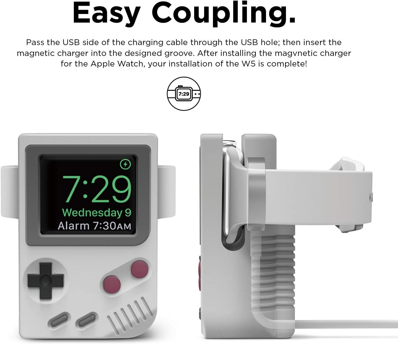 แท่นวางซิลิโคนสำหรับที่ชาร์จ I - Watch Charging Dock บทวิจารณ์และราคา