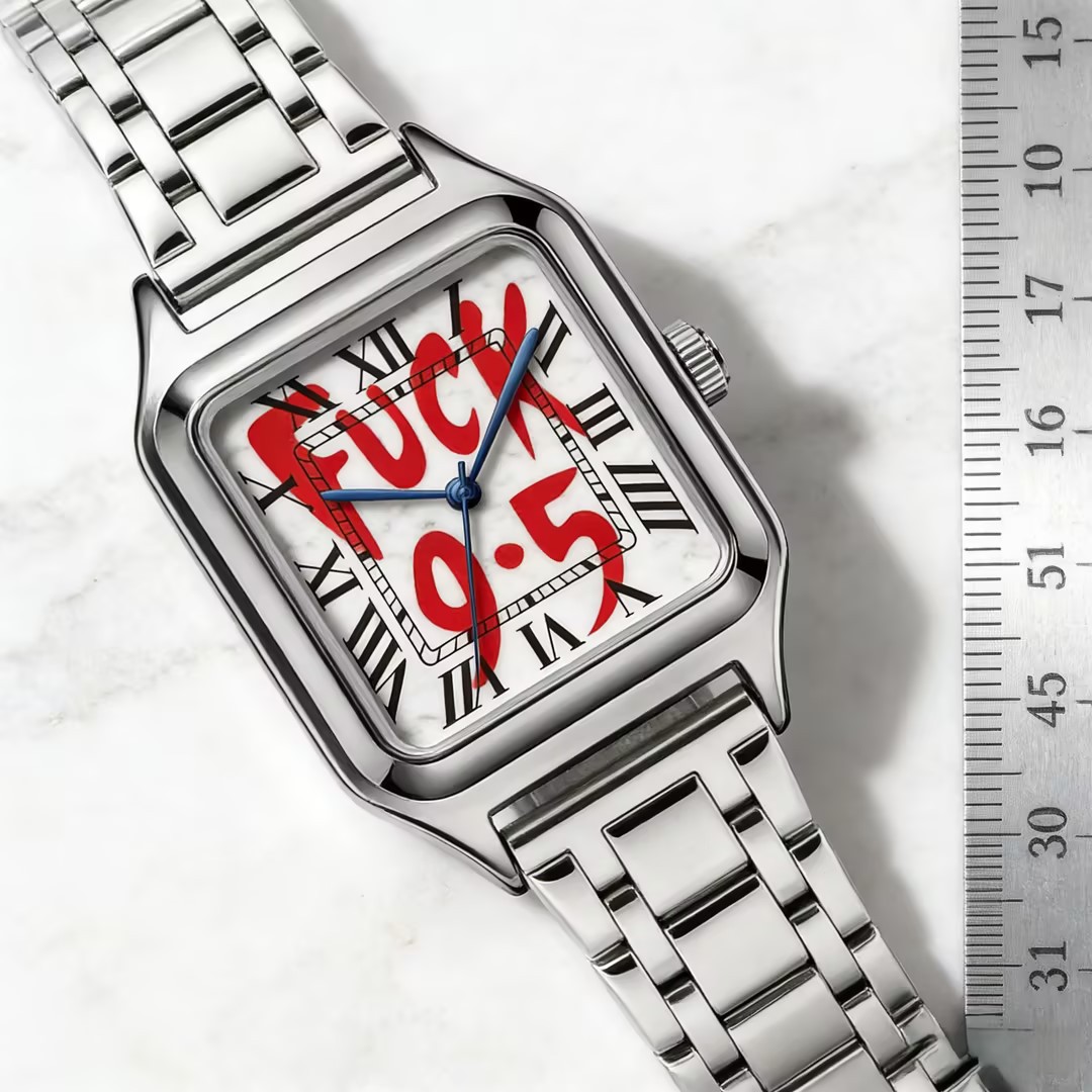 นาฬิกาควอตซ์กันน้ำทรงสี่เหลี่ย - Cartier Watch Santos บทวิจารณ์และราคา
