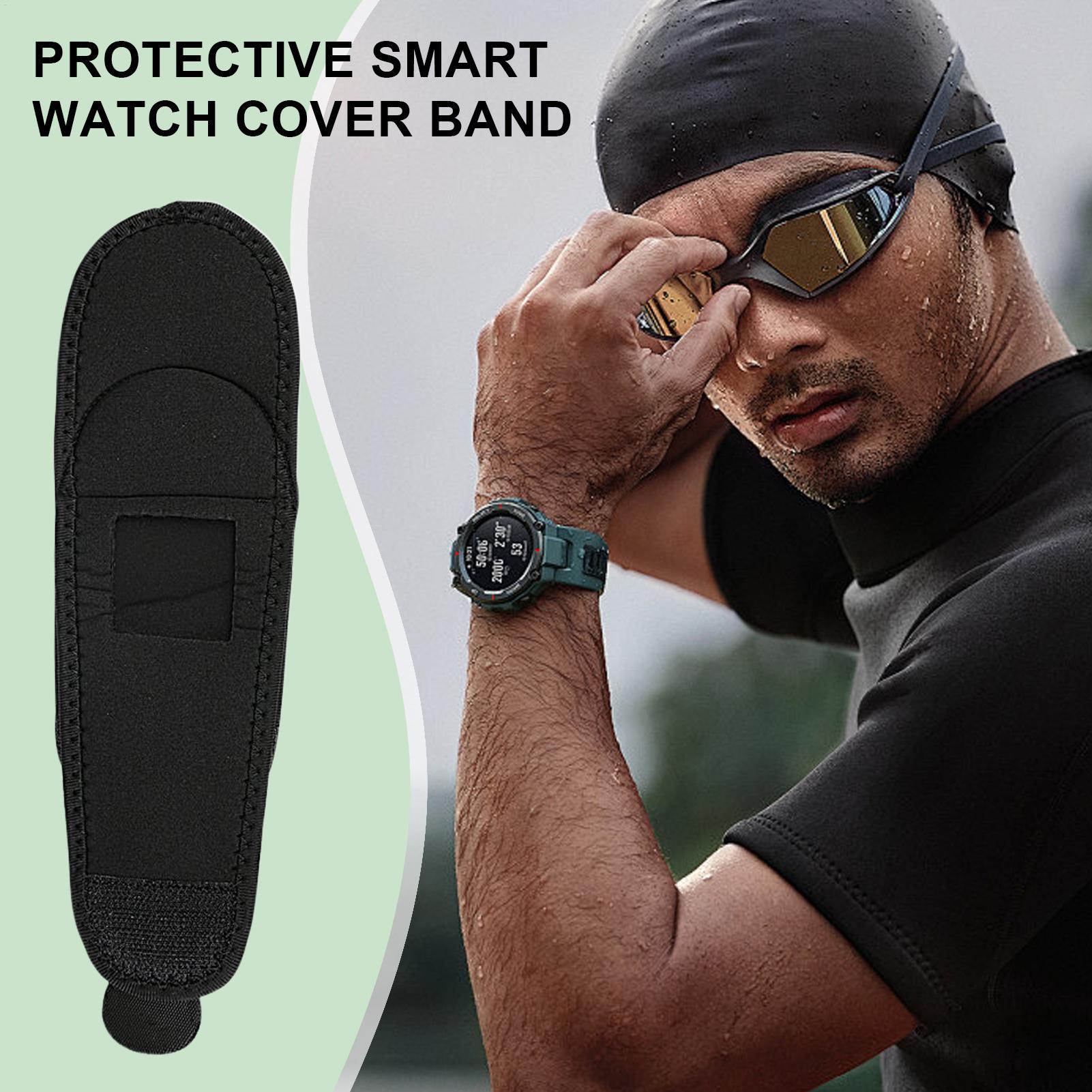 สายรัดนาฬิกา สายรัดข้อมือป้องก - Smartwatch Running Watches For Men บทวิจารณ์และราคา