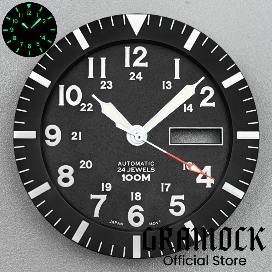Gramock Vintage NH36 Face 34.3 - Luminous Dial Face บทวิจารณ์และราคา