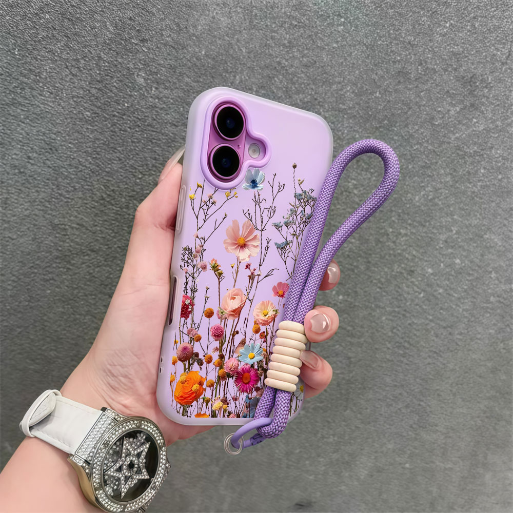 เคสโทรศัพท์ลายดอกไม้หลากสีพร้อ - Samsung Galaxy Strap บทวิจารณ์และราคา