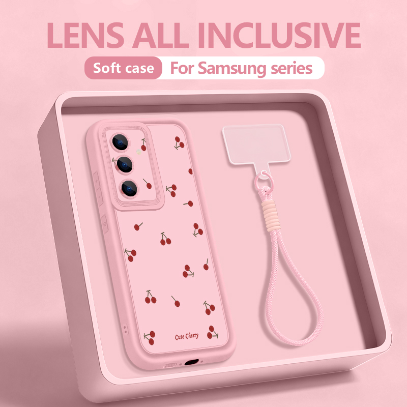 เคสโทรศัพท์ลายเชอร์รี่เล็กๆ พร - Samsung Galaxy Strap บทวิจารณ์และราคา