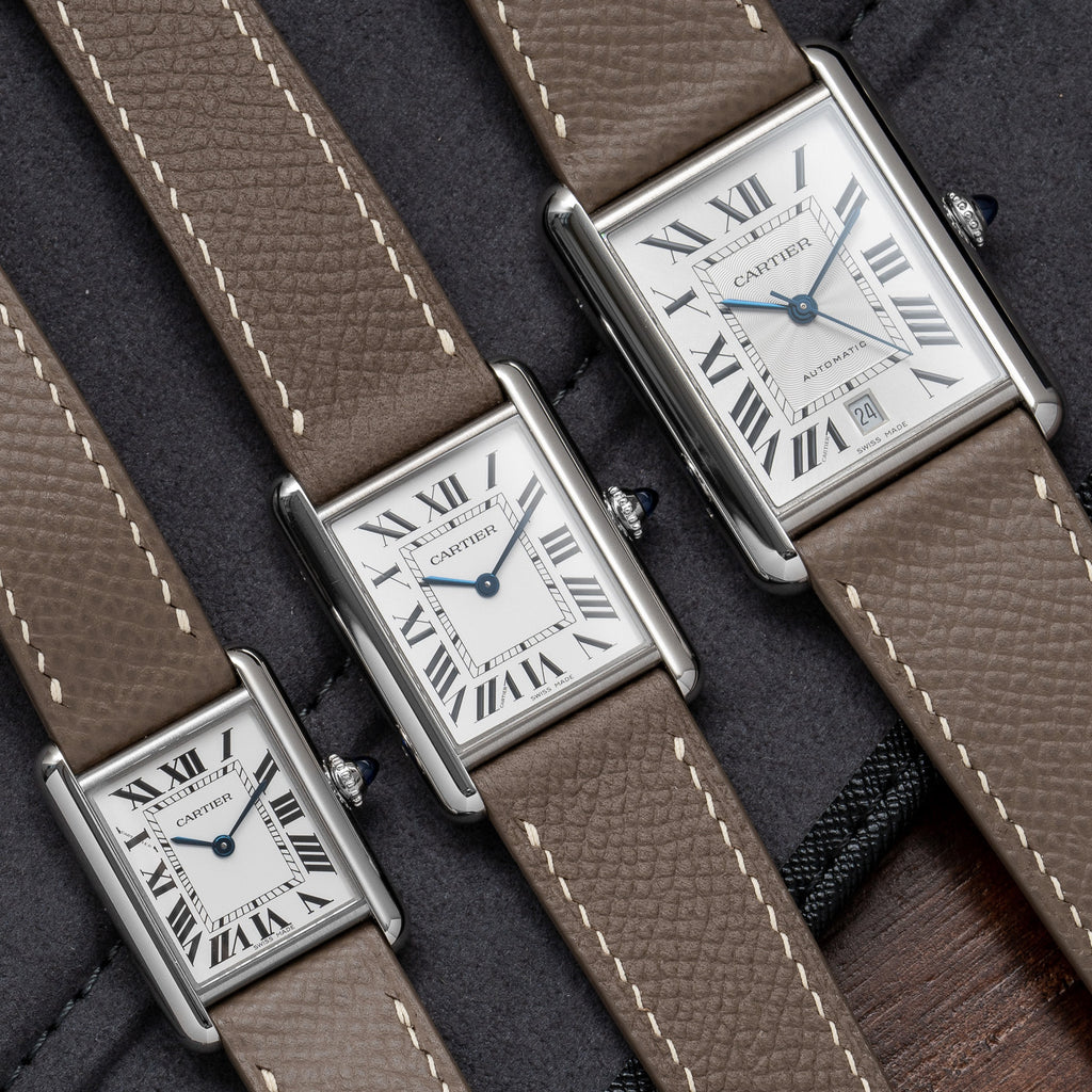 ของขวัญวันพ่อ Epsom สายนาฬิกาห - Cartier Watch Santos บทวิจารณ์และราคา